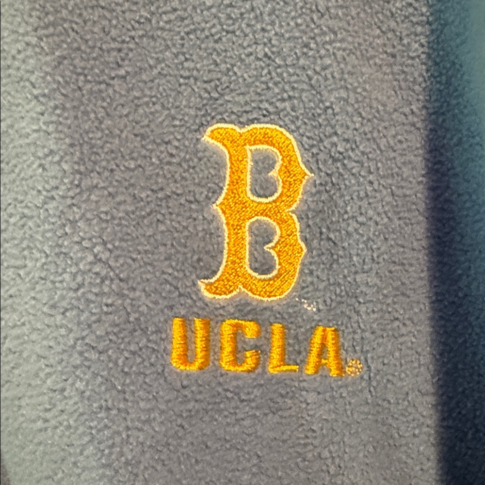 UCLA Bruins Blue Quarter-Zip Men's Sweater Size XXL - Picture 5 of 6